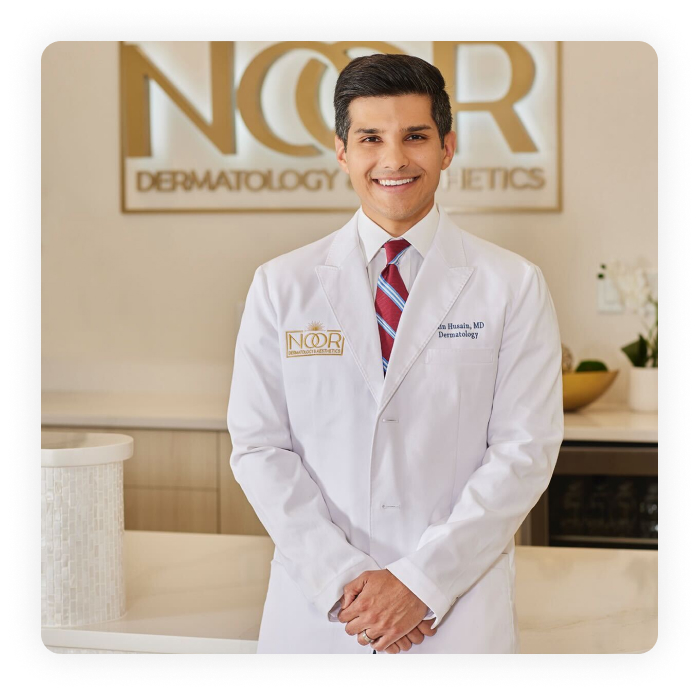 Dr. Zain Husain at Noor Dermatology and Aesthetics